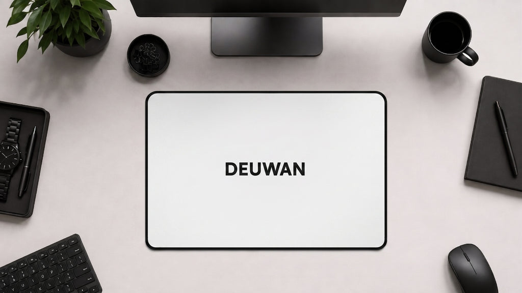 DEUWAN Workspace 1.0.0 Desk Mat White