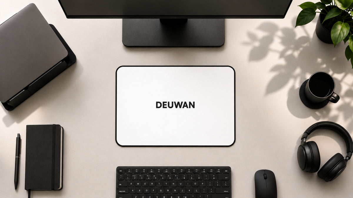 DEUWAN Workspace 1.0.0 Desk Mat White