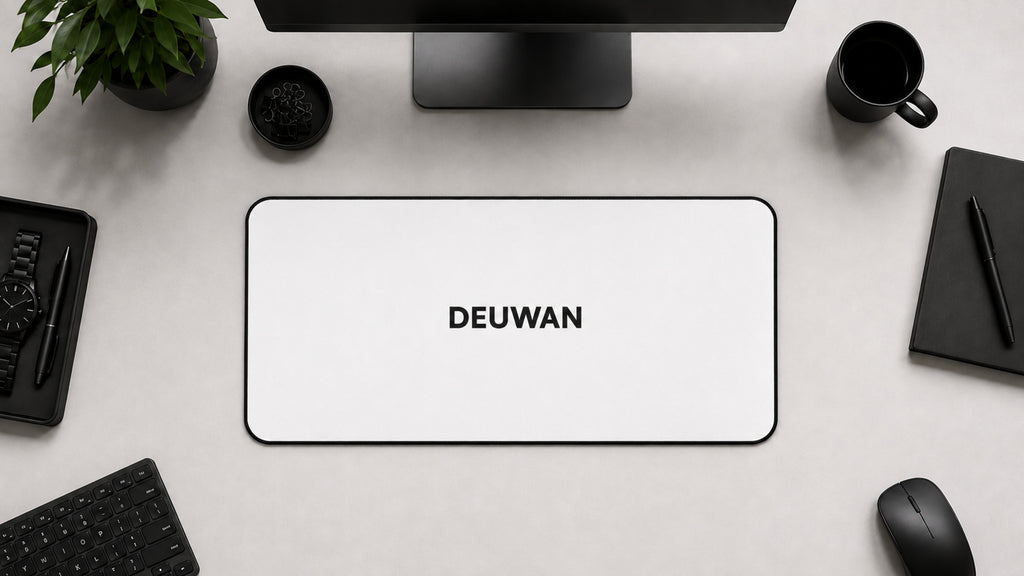 DEUWAN Workspace 1.0.0 Desk Mat White