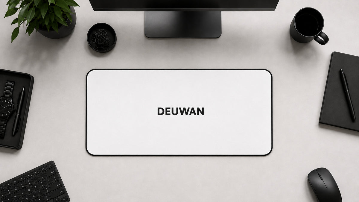 DEUWAN Workspace 1.0.0 Desk Mat White