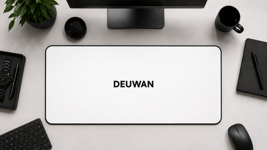 DEUWAN Workspace 1.0.0 Desk Mat White