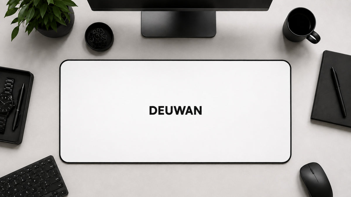 DEUWAN Workspace 1.0.0 Desk Mat White