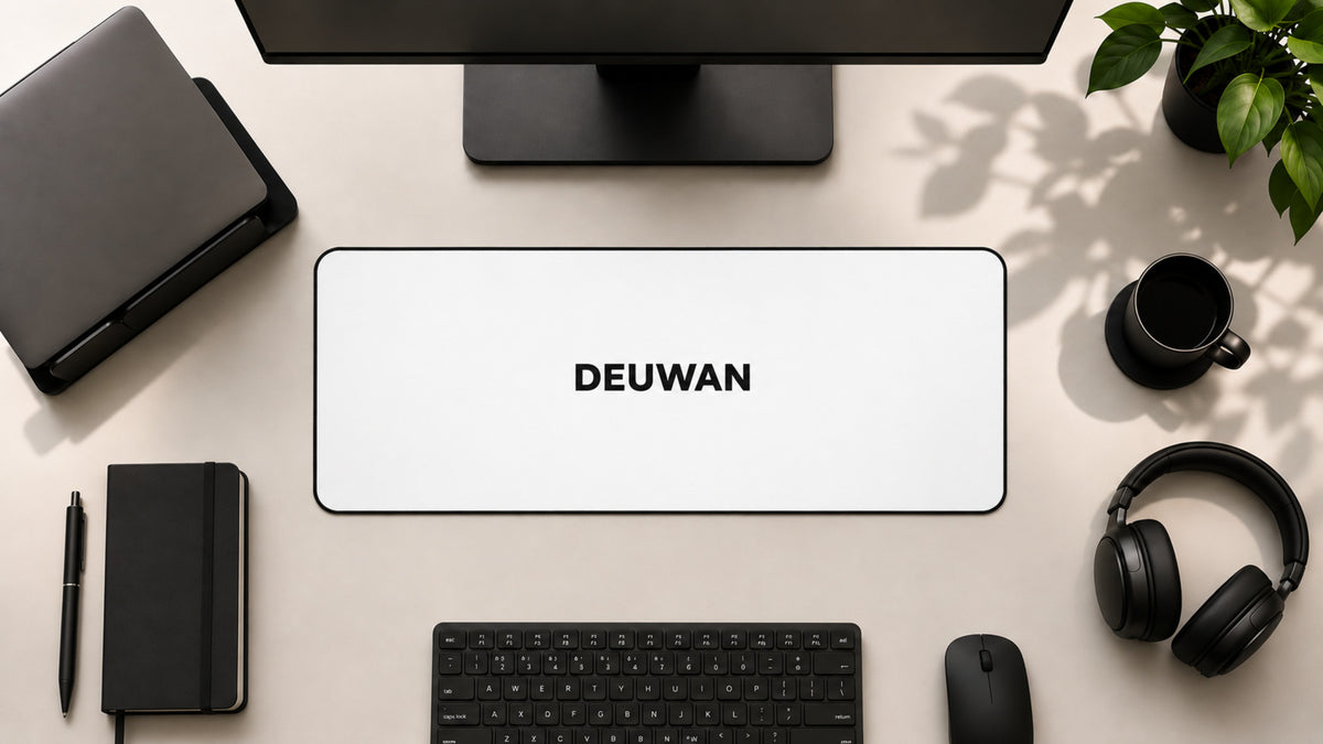 DEUWAN Workspace 1.0.0 Desk Mat White