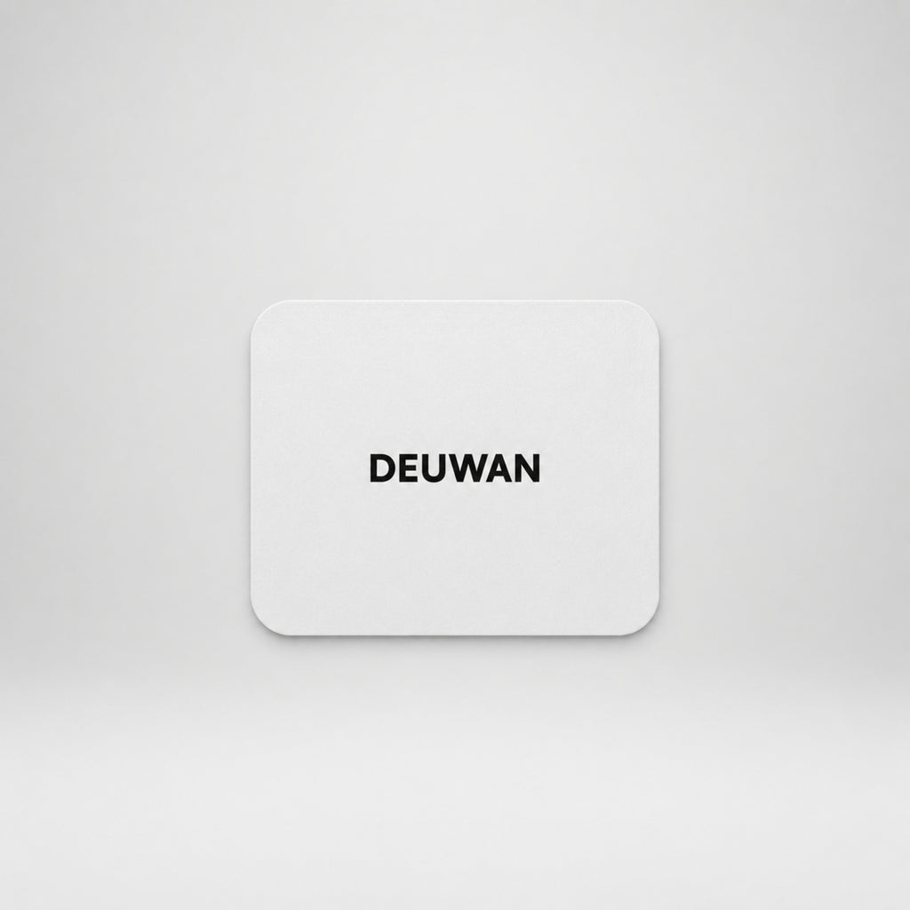 DEUWAN Workspace 1.0.0 Mouse Pad White