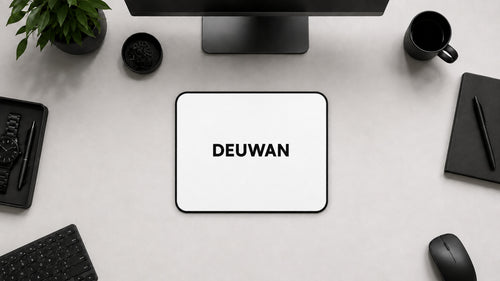 DEUWAN Workspace 1.0.0 Mouse Pad White