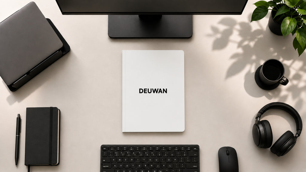 DEUWAN Workspace 1.0.0 Softcover Journal White